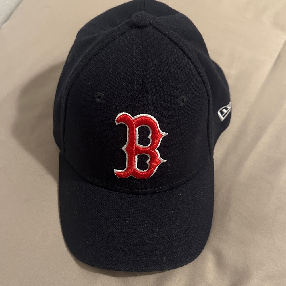 Boston Red Sox New Era Cap with Red Lettering